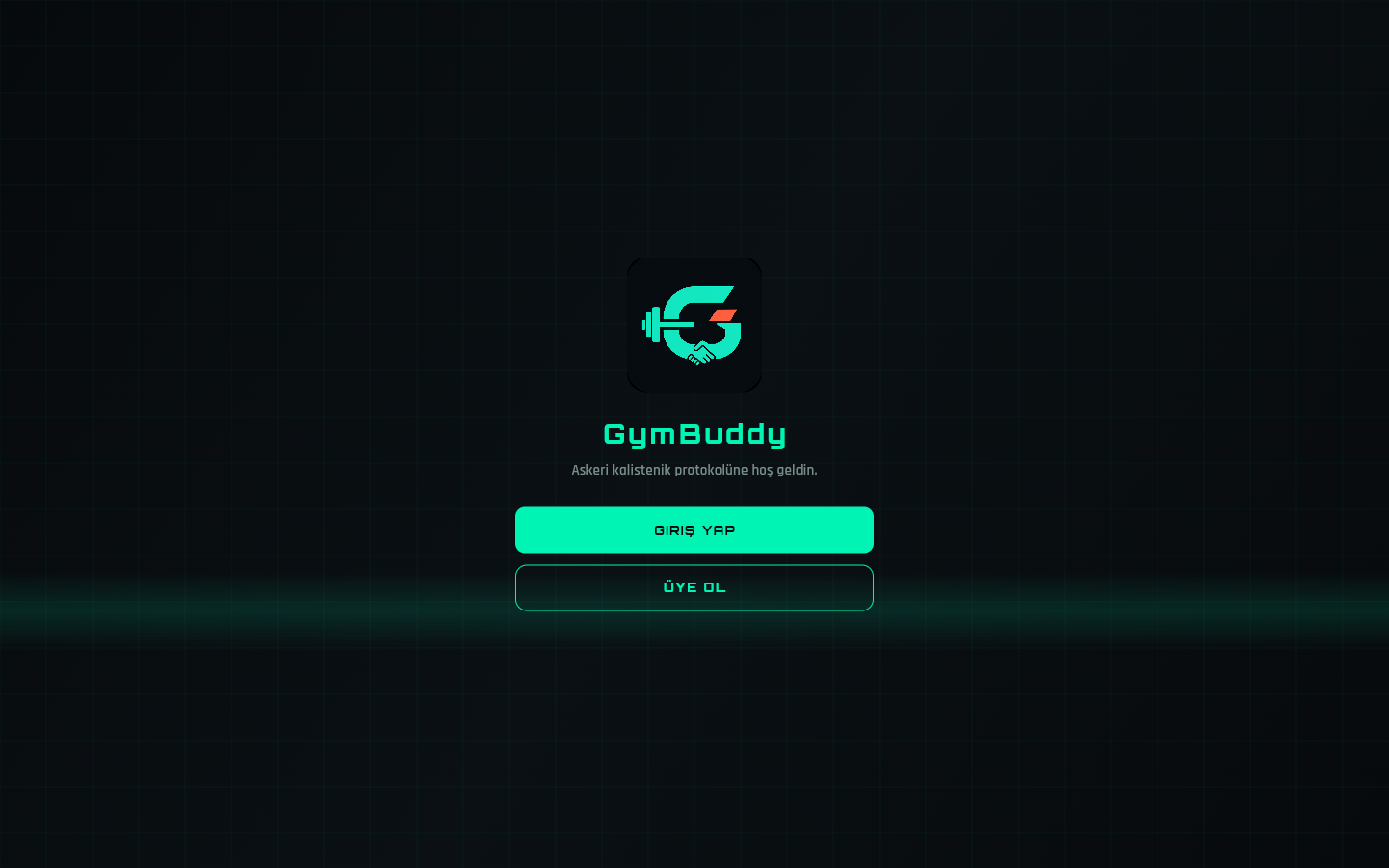 GymBuddy web uygulaması
